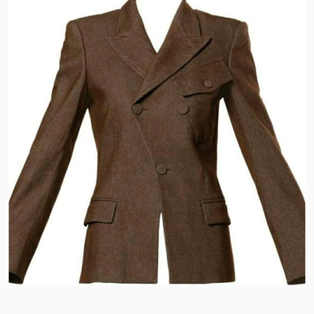 Jean Paul Gaultier Made in Italy luxury asymmetric jacket blazer